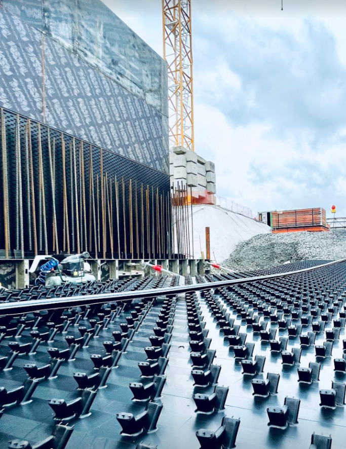 CPM Marl - Abdichtungslage Lagerbunker